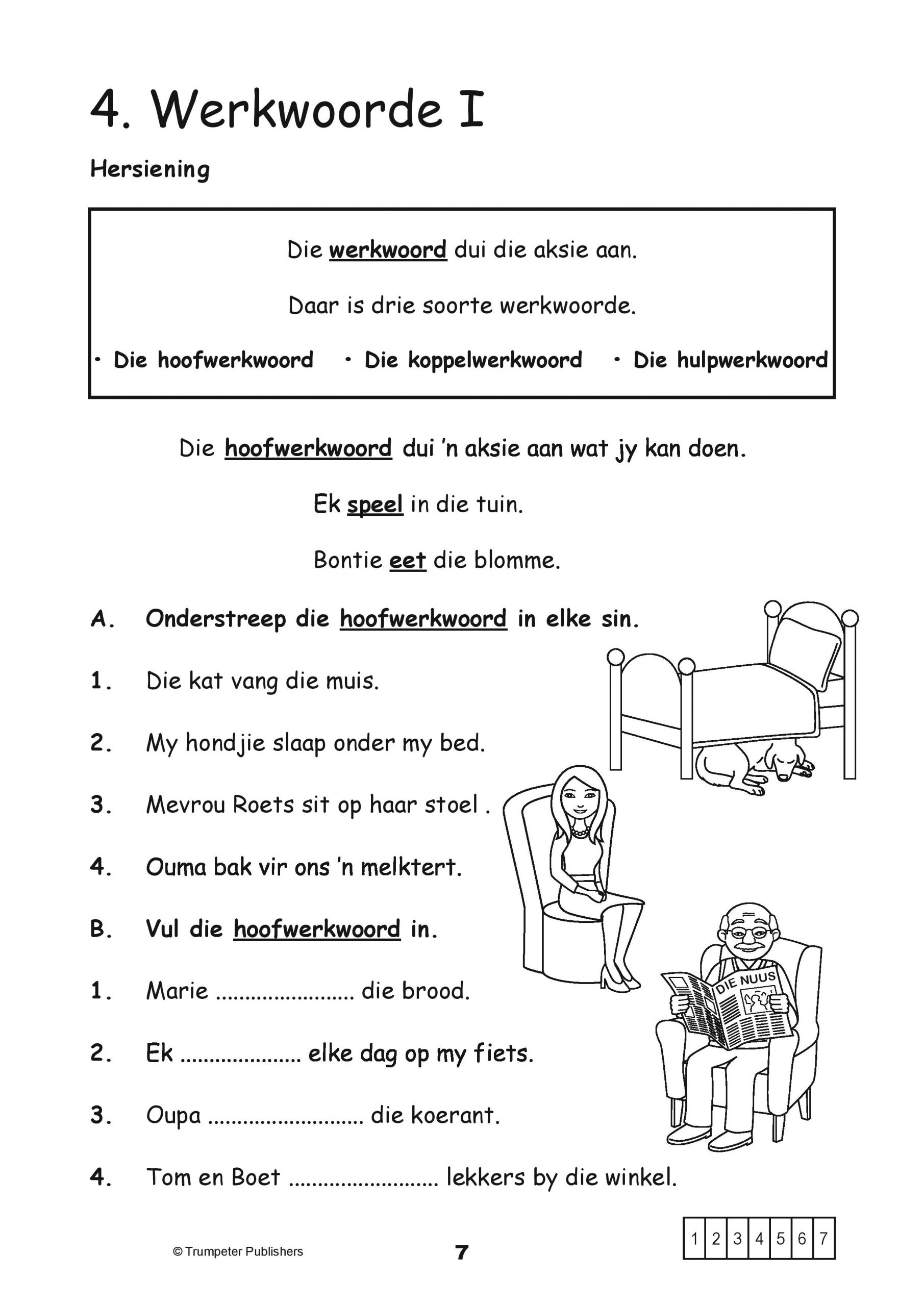 Stap vir stap Afrikaans - Werkboek 4 - EDUWIZ